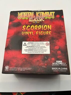 Mortal Kombat Klassic Scorpion Vinyl Figure - Culturesfly